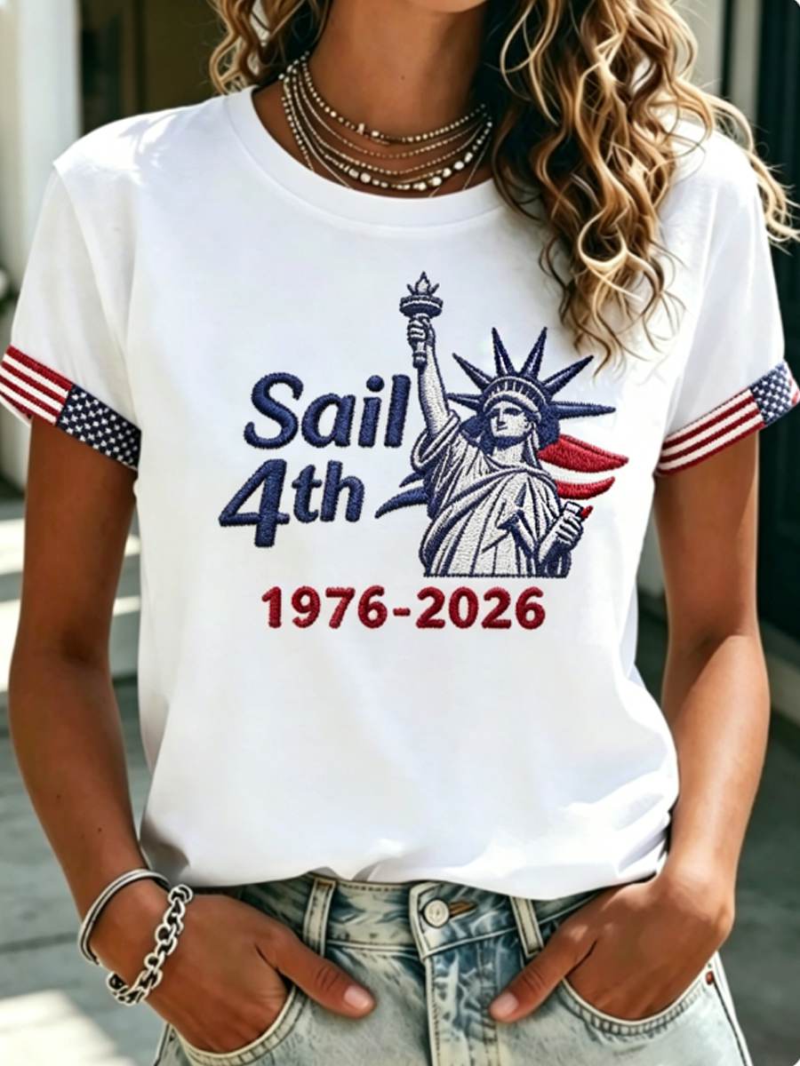 Women's Sail4th short-sleeved T-shirt