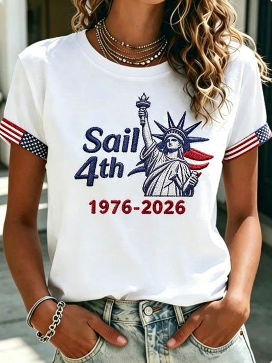Women's Sail4th short-sleeved T-shirt