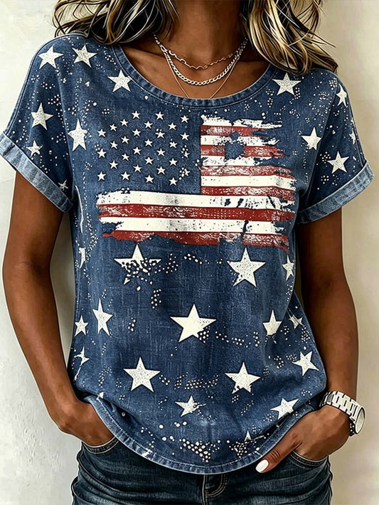 Women's short-sleeved T-shirt