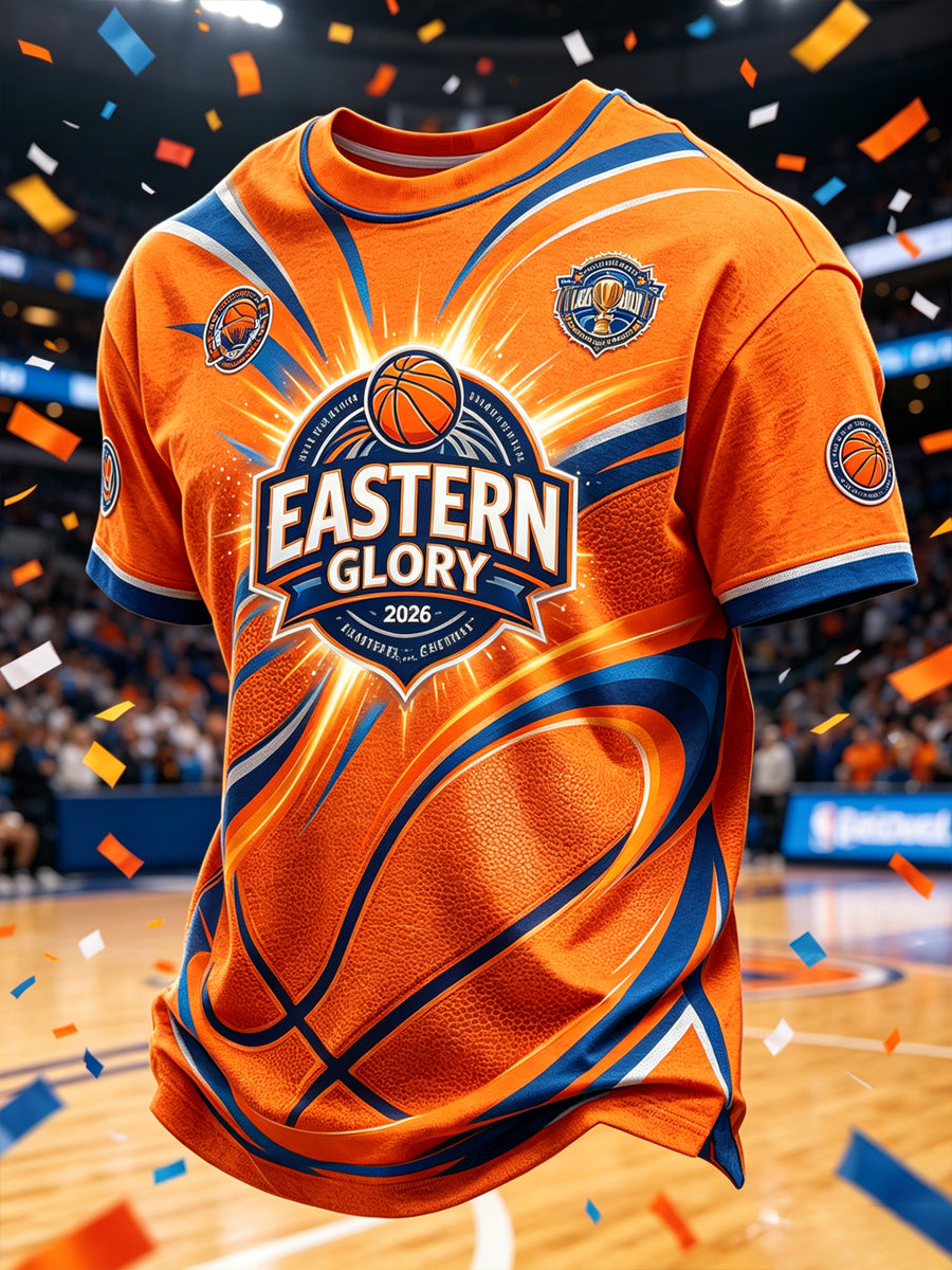 Men's Classic Basketball Fan Graphic T-shirt
