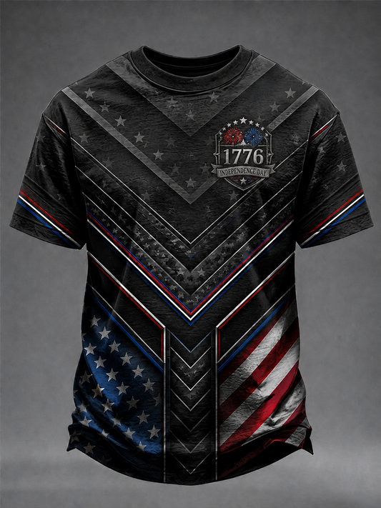 Men's independence Day short sleeves t-shirt