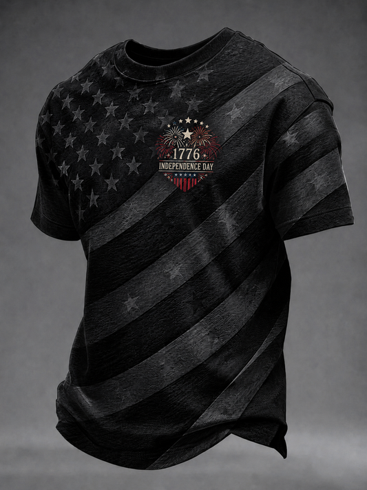 Men's independence Day short sleeves t-shirt