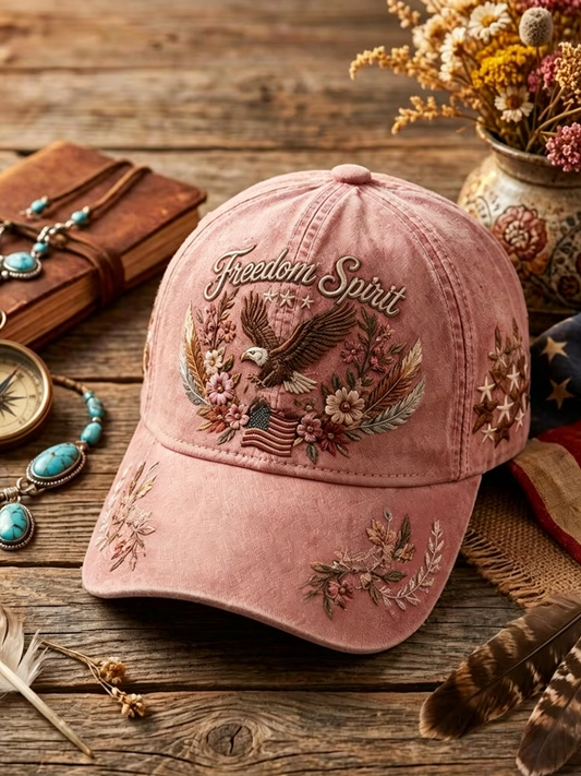 Unisex Independence Day floral print Hat