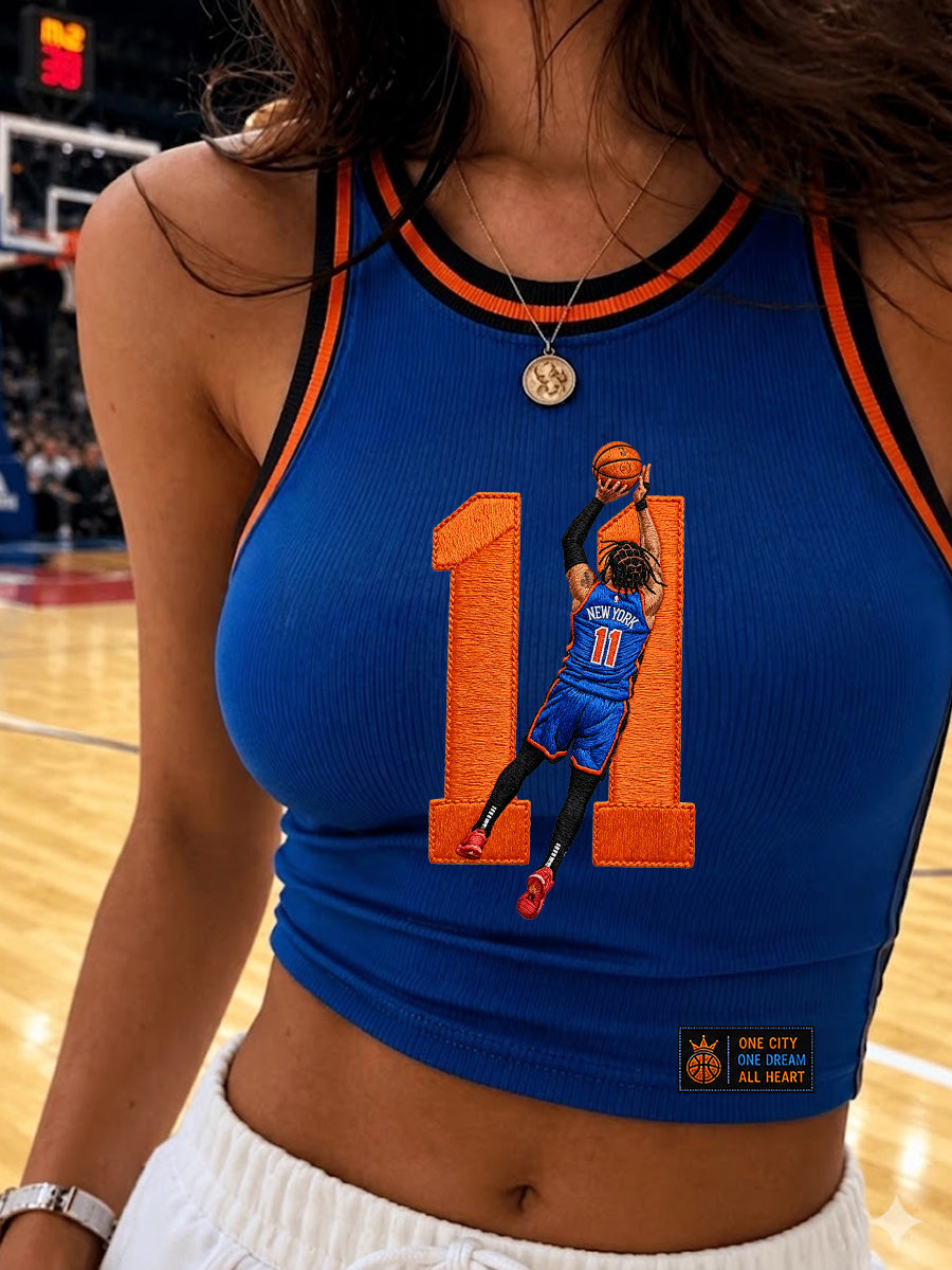 Women's Classic Basketball Fan Graphic Print Casual Vest