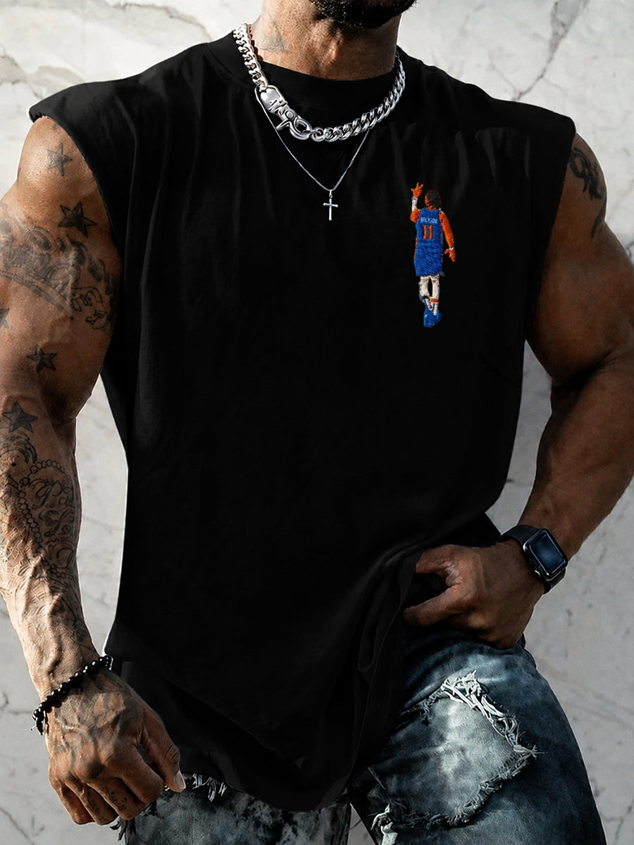 Men's Basketball Fan Graphic Vest Top