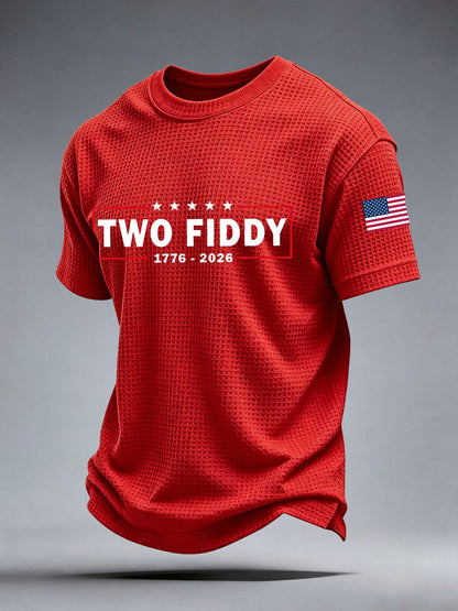 Men's Two Fiddy Waffle T-Shirt