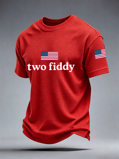Men's Two Fiddy Waffle T-Shirt