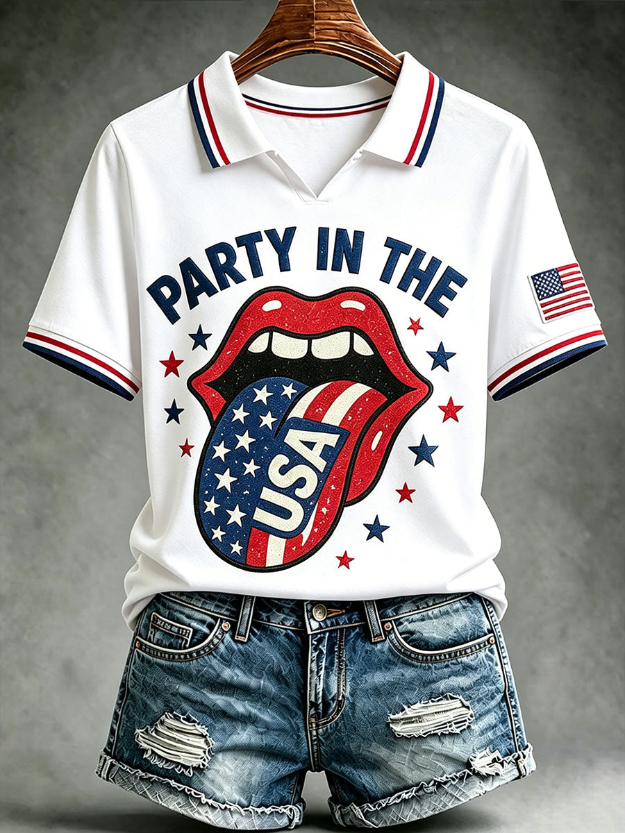 Women's 'Party in the USA' Tops