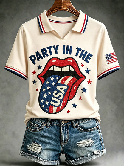 Women's 'Party in the USA' Tops