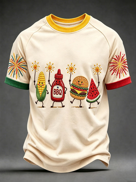 Men's Patriotic Foods T-Shirts