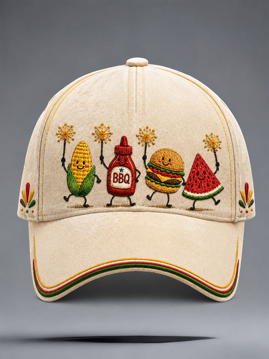 Patriotic Food Lovers Unisex Hats