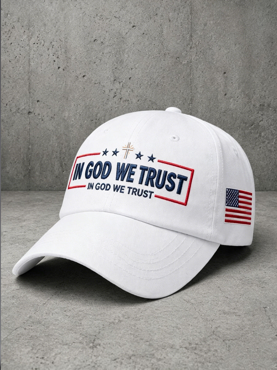 Unisex Patriotic Independence Day Print Casual Hat