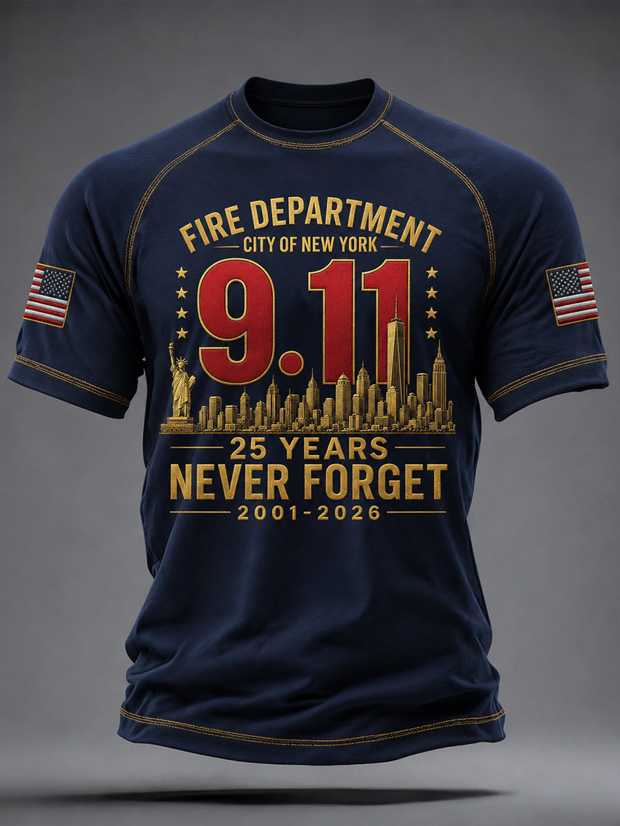 Men's America Printed Casual short sleeves t-shirt