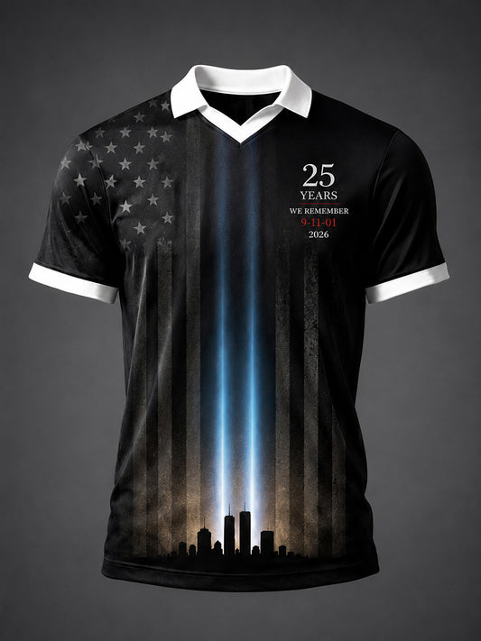 Men's 9.11 Never Forget Printed Shirt