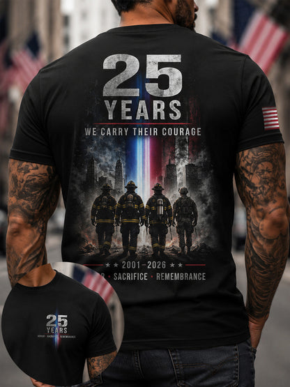 Men's 9.11 Never Forget Printed T-shirt