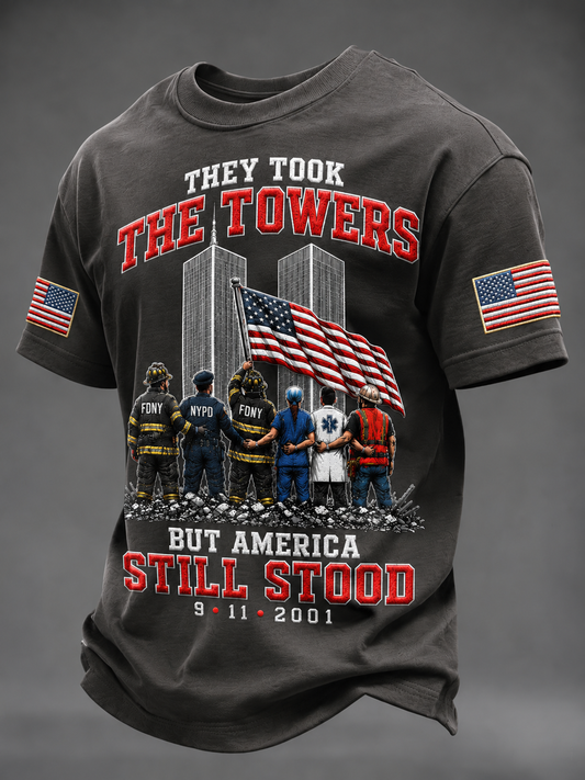 Men's 9/11 Incident Short Sleeves T-shirt