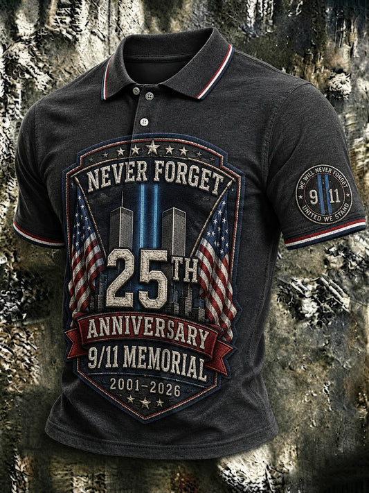 Men's 9.11 Never Forget Printed Shirt