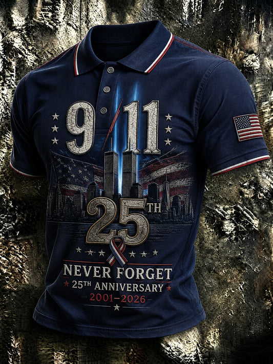 Men's 9.11 Never Forget Printed Shirt