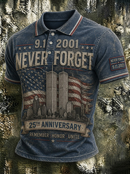 Men's 9.11 Never Forget Printed Shirt