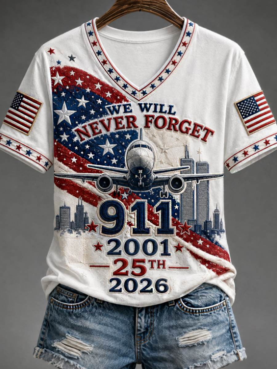 Women's We Will Never Forget 9 11 September 11 polo shirt