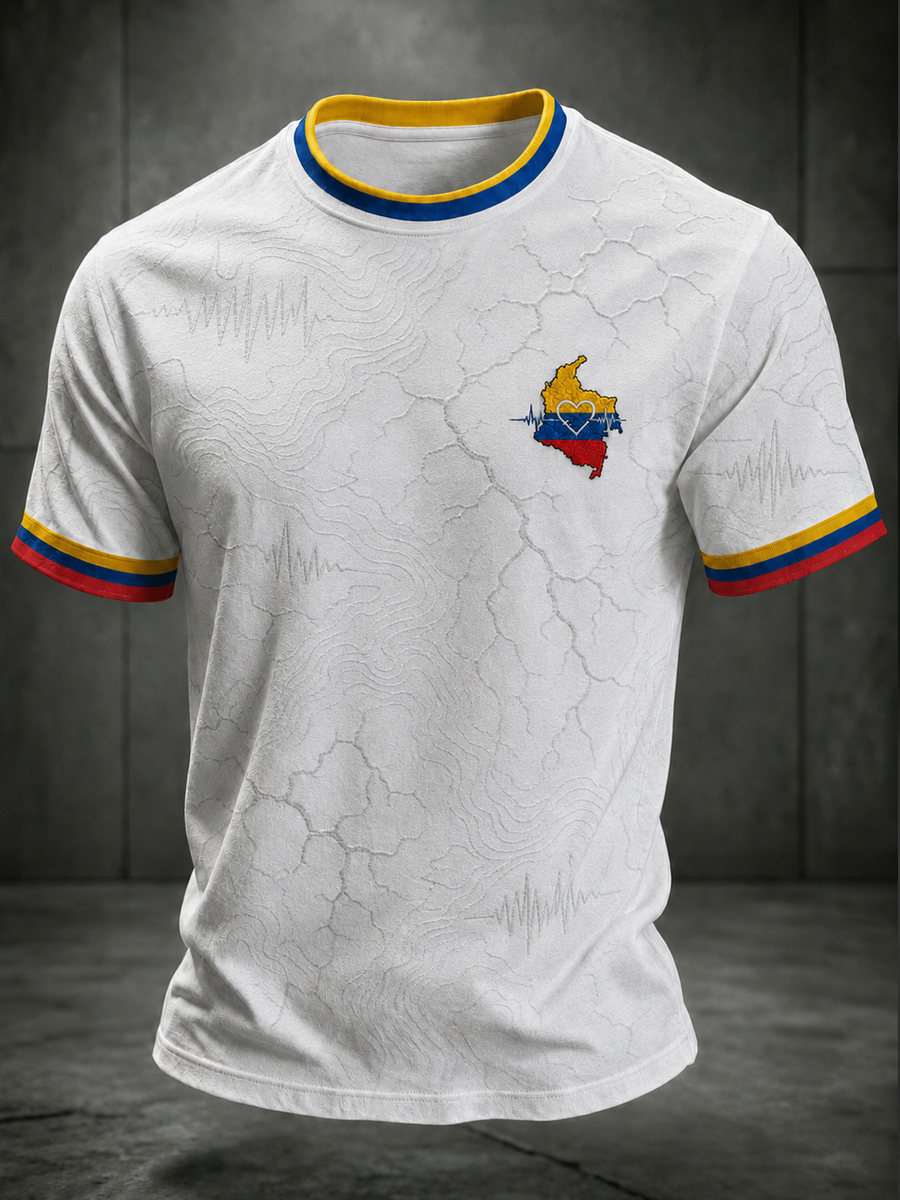 Men's Colombia Strong Pray For Colombia short sleeves t-shirt
