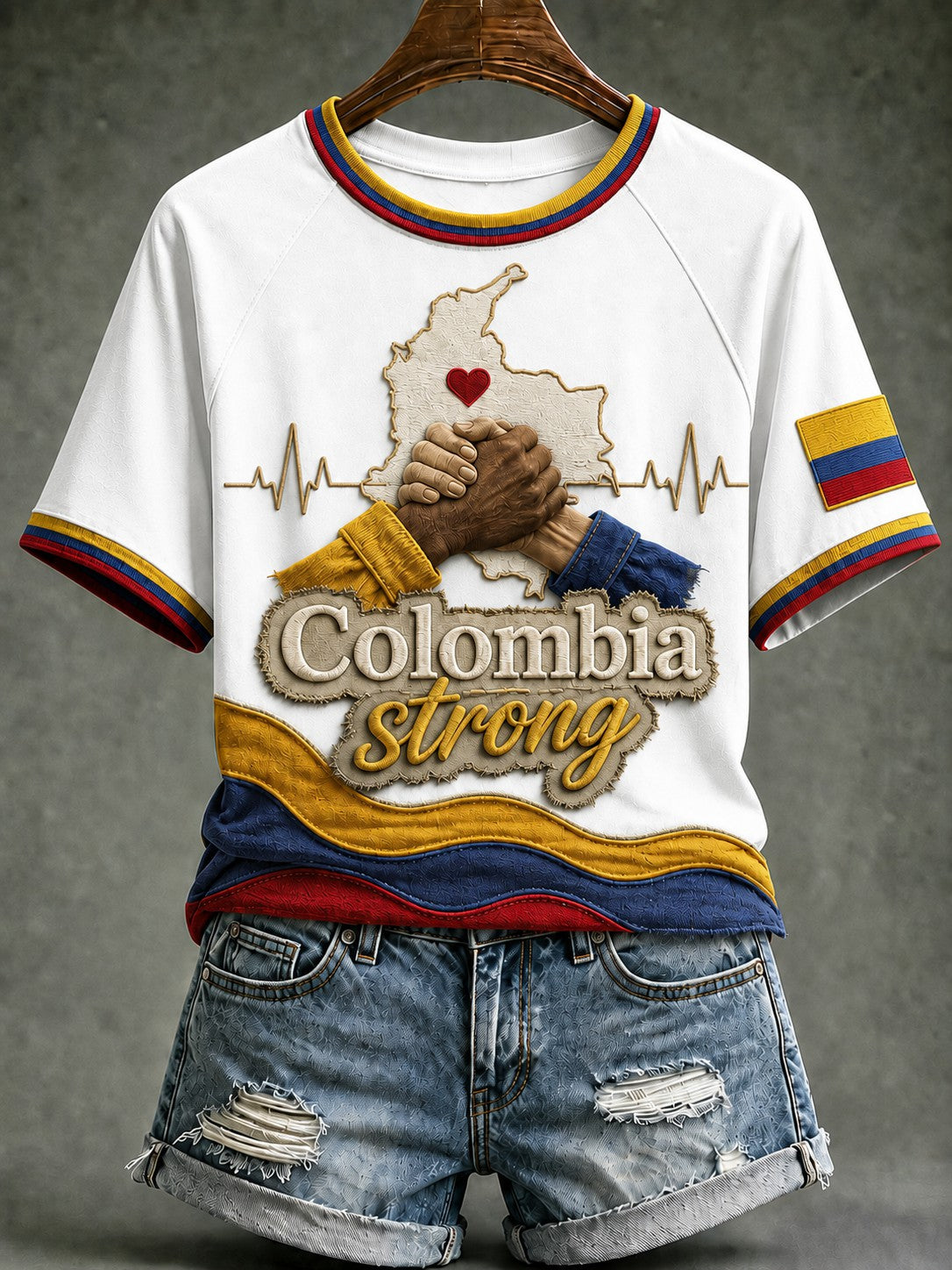 Women's Colombia Strong Printed T-shirt