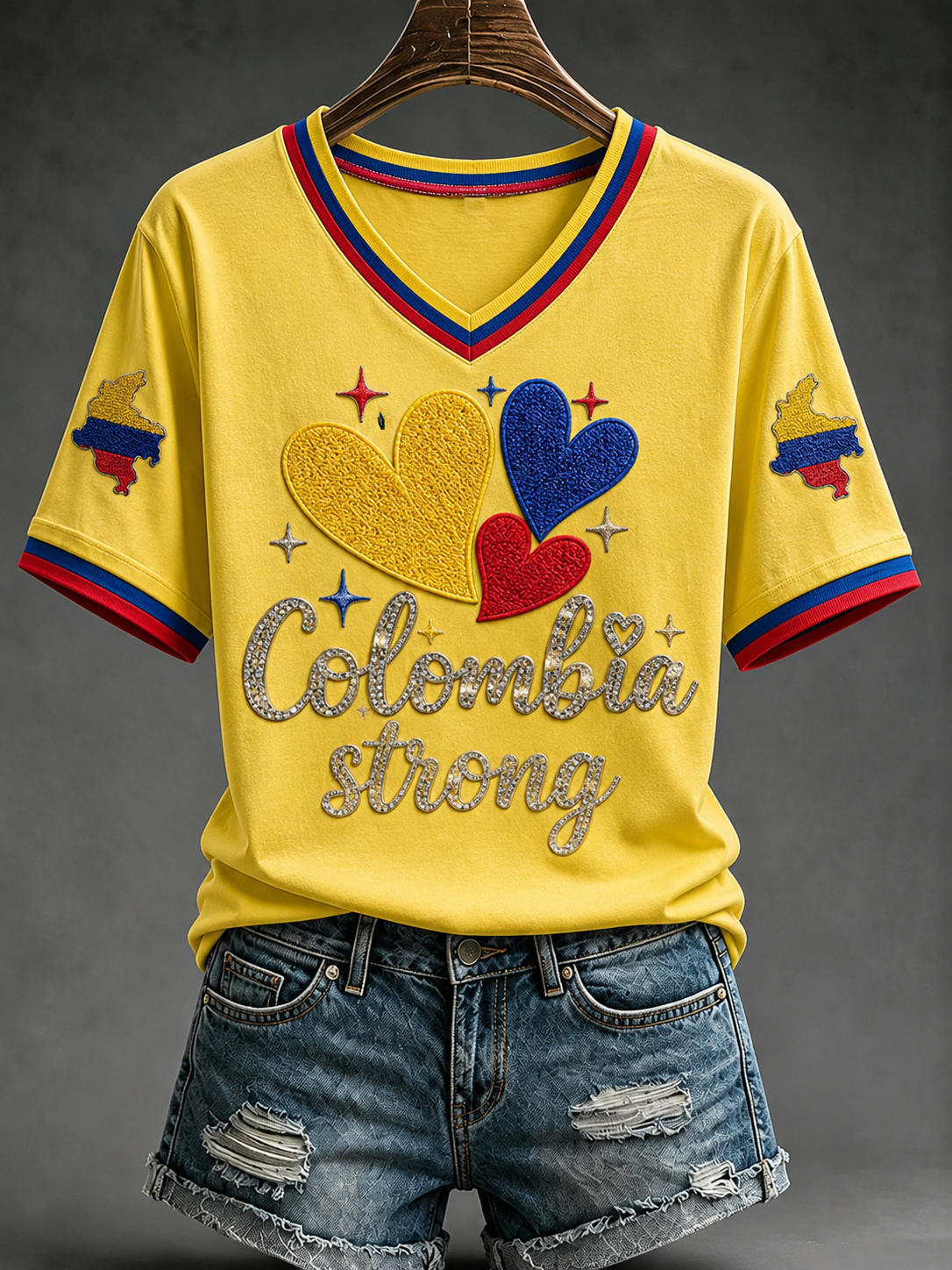 Women's Colombia Strong Short-sleeved T-shirt