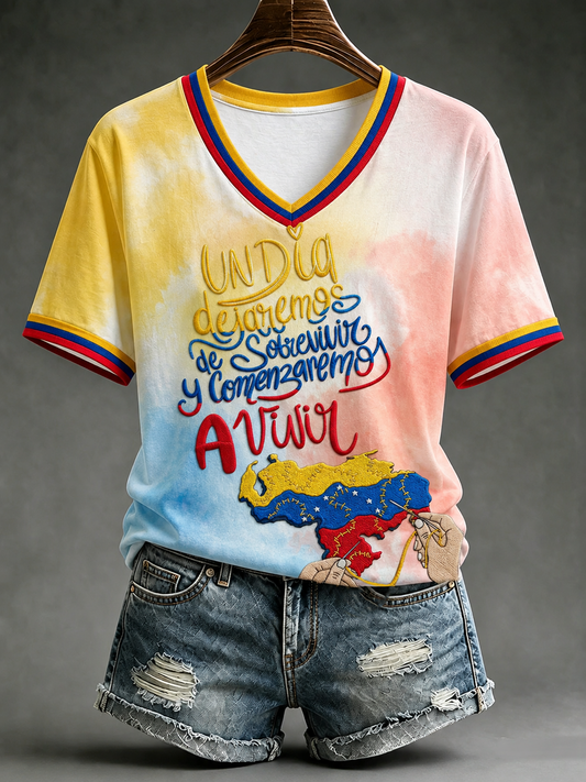 Women's Fuerza Colombia Short-sleeved T-shirt