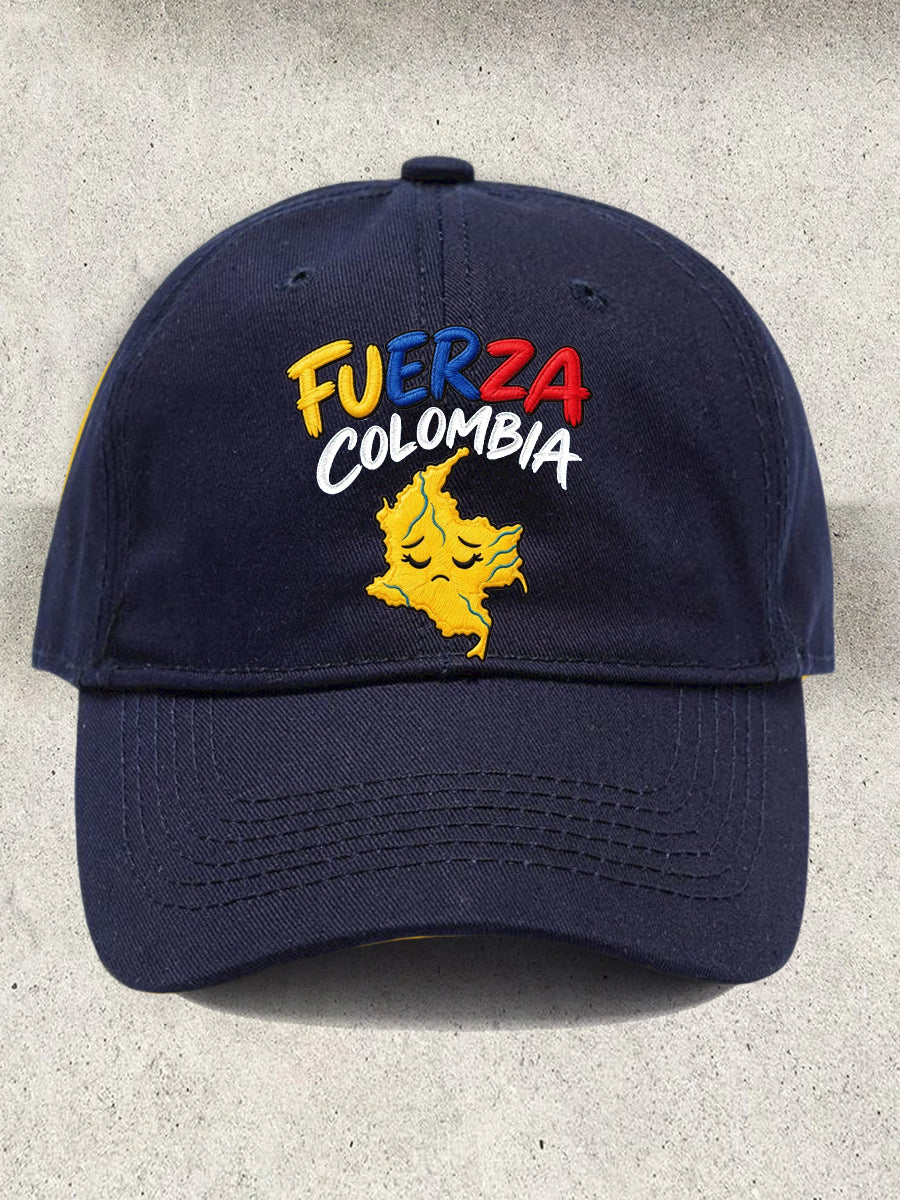 Unisex Western Colombia Earthquake Pray For Colombia Print Cap