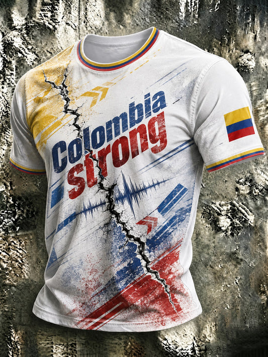 Men's Colombia Strong Printed T-shirt
