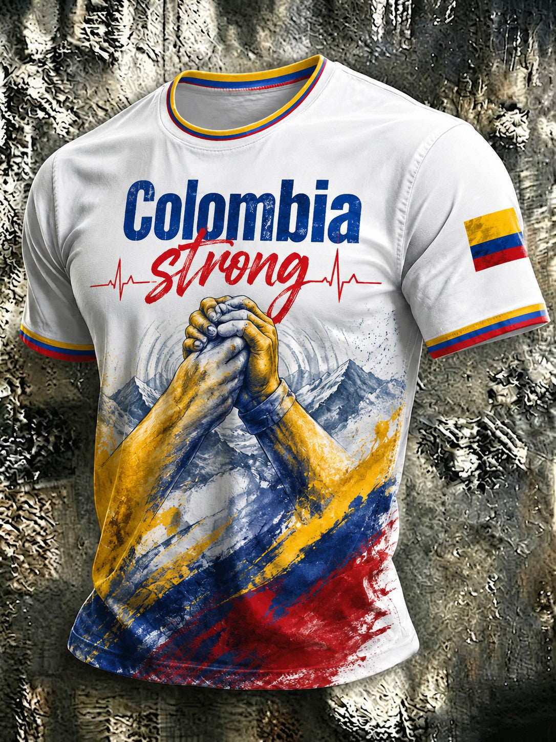 Men's Colombia Strong Printed T-shirt