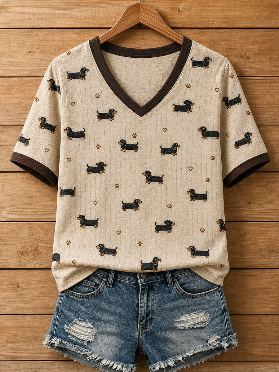 Women's Lovely Dachshund T-Shirt