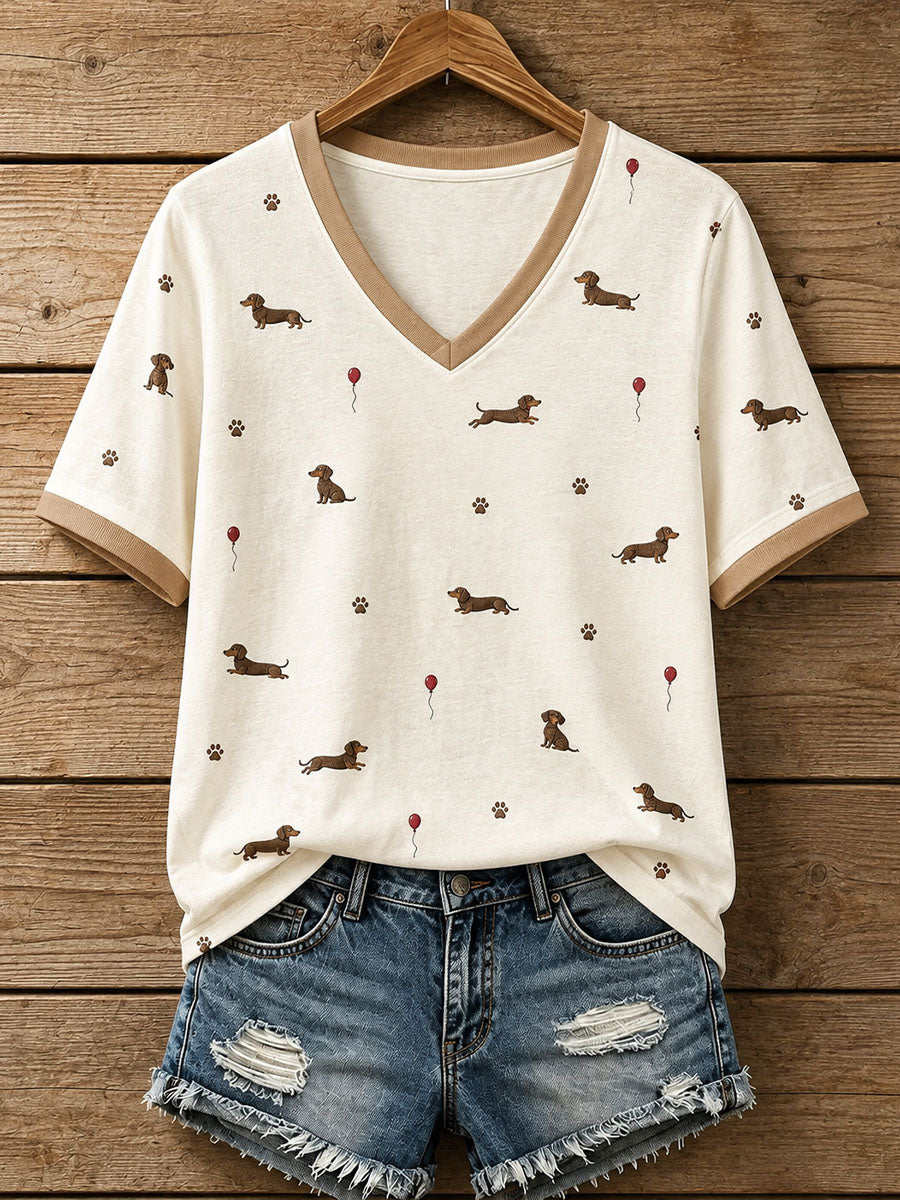 Women's Lovely Dachshund T-Shirt
