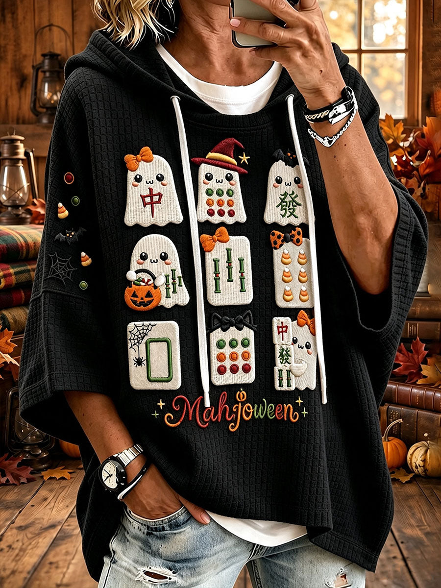 Women's Halloween Mahjong Hoodies