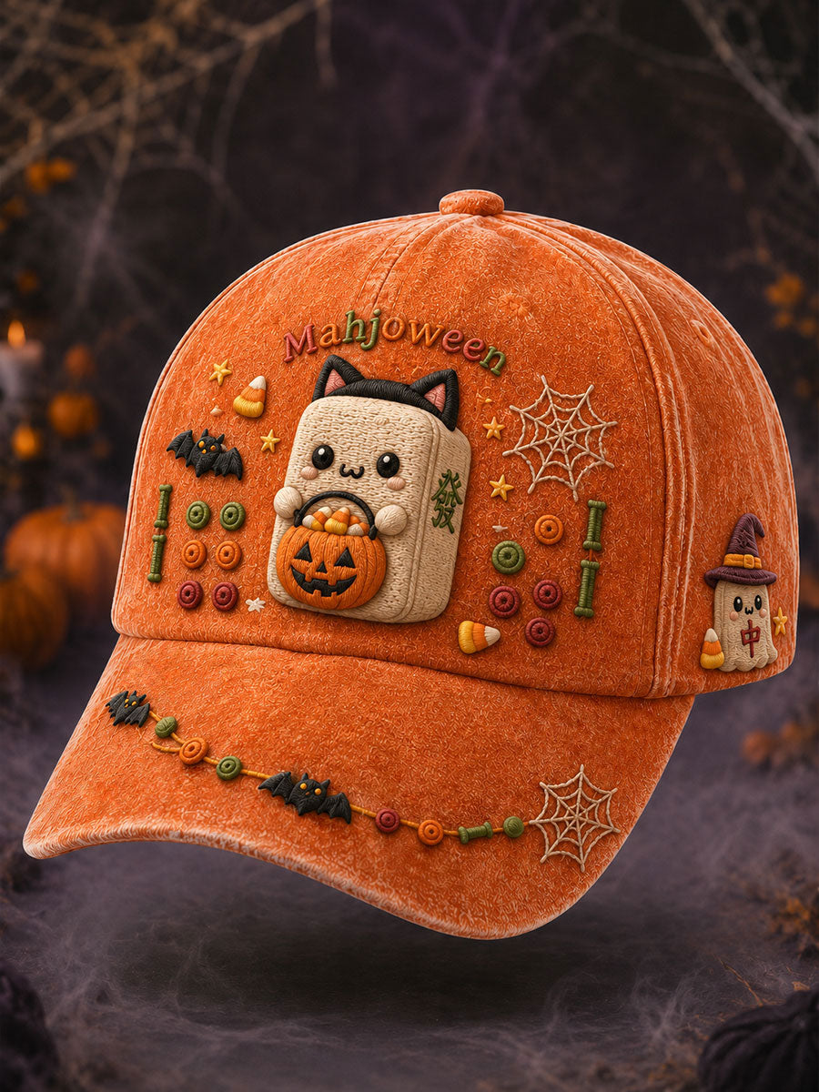 Halloween Mahjong Unisex Hats