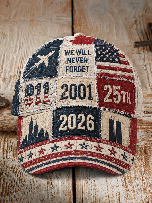 Unisex  We Will Never Forget 9 11 September 11 Hat