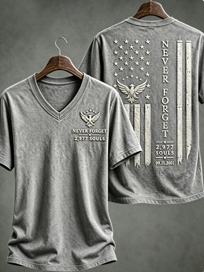Women's NEVER FORGET 2,977 SOULS 2,977 SOULS 09.11.2001 T-shirt