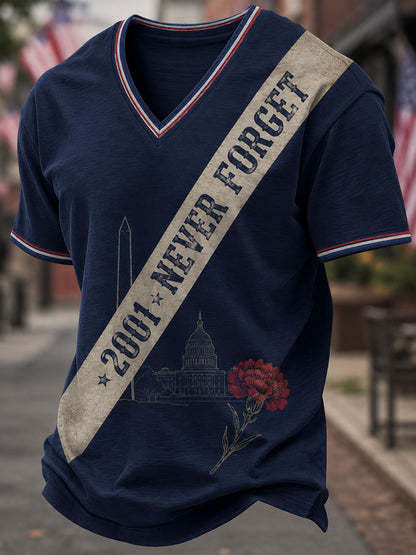 Men's V-neck T-shirt