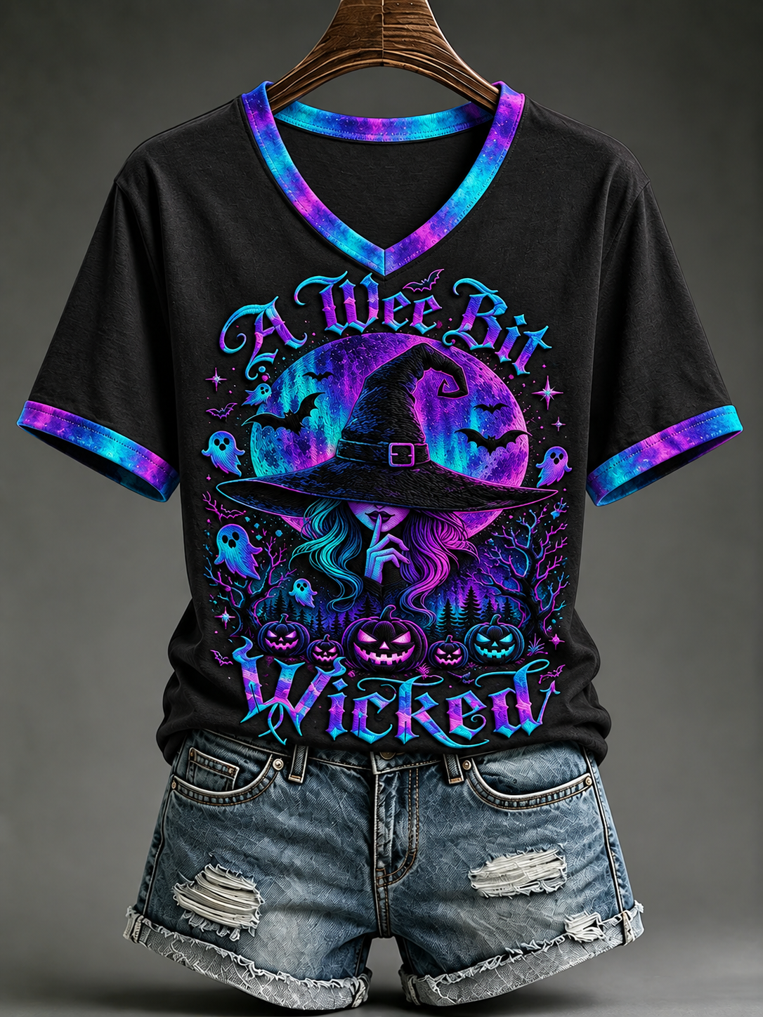 Women's A Wee Bit Wicked Short-sleeved T-shirt