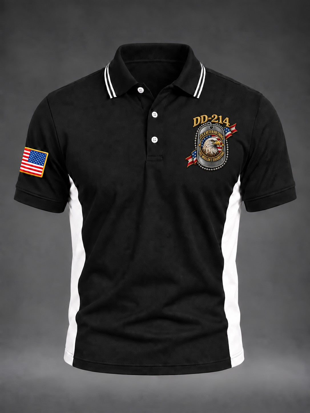 Men's Veterans Day Printed Shirt