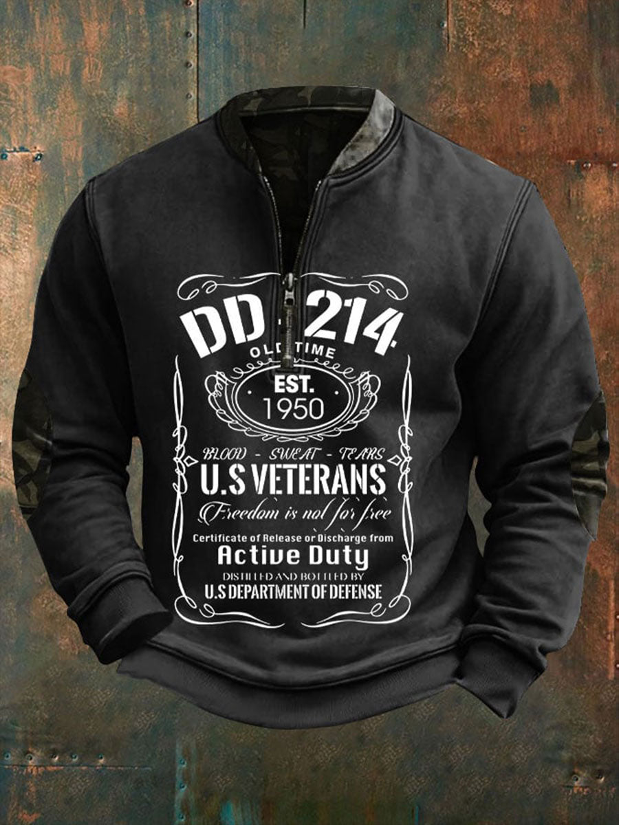 Men's DD-214 Print Sweatshirt