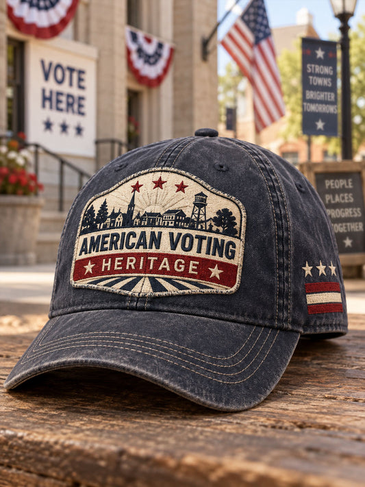Unisex Midterm Election Stamp Casual Hat