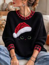 Women's Christmas Crew Neck Sweater