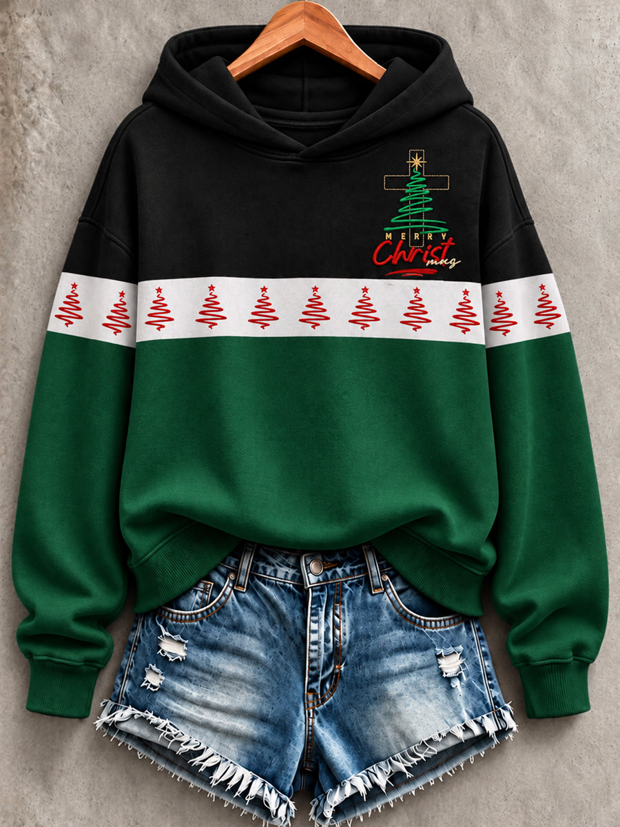 Women's Christmas Faith Print Sweatshirt