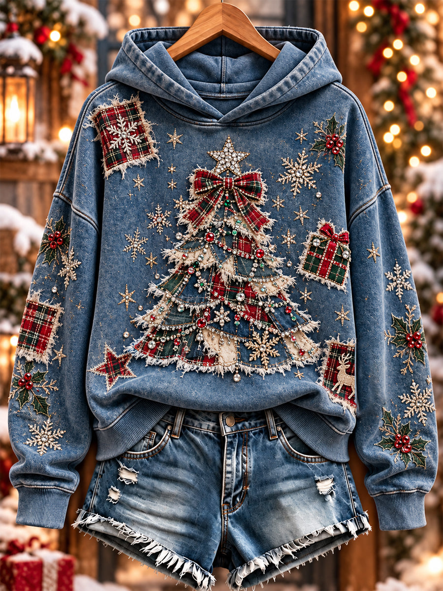 Women's Christmas Print Sweatshirt