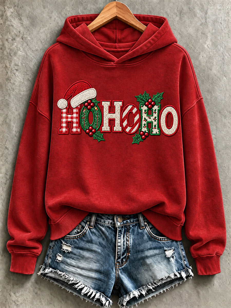 Women's Christmas Print Sweatshirt