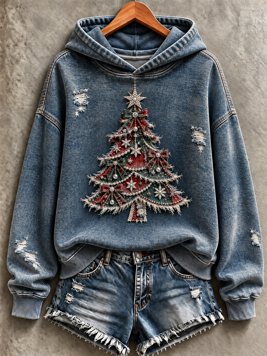 Women's Christmas Print Sweatshirt