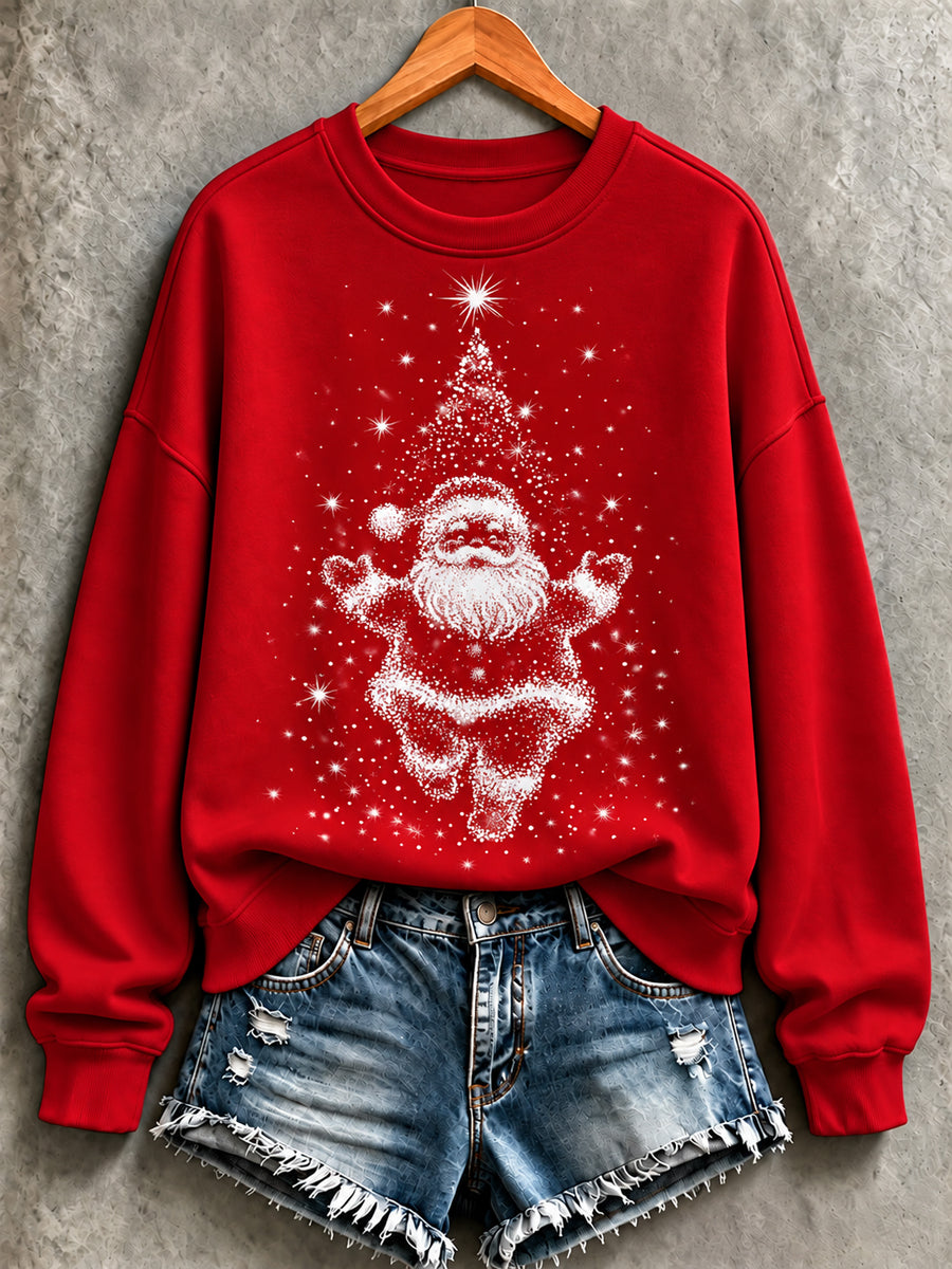 Women's Christmas Print Sweatshirt