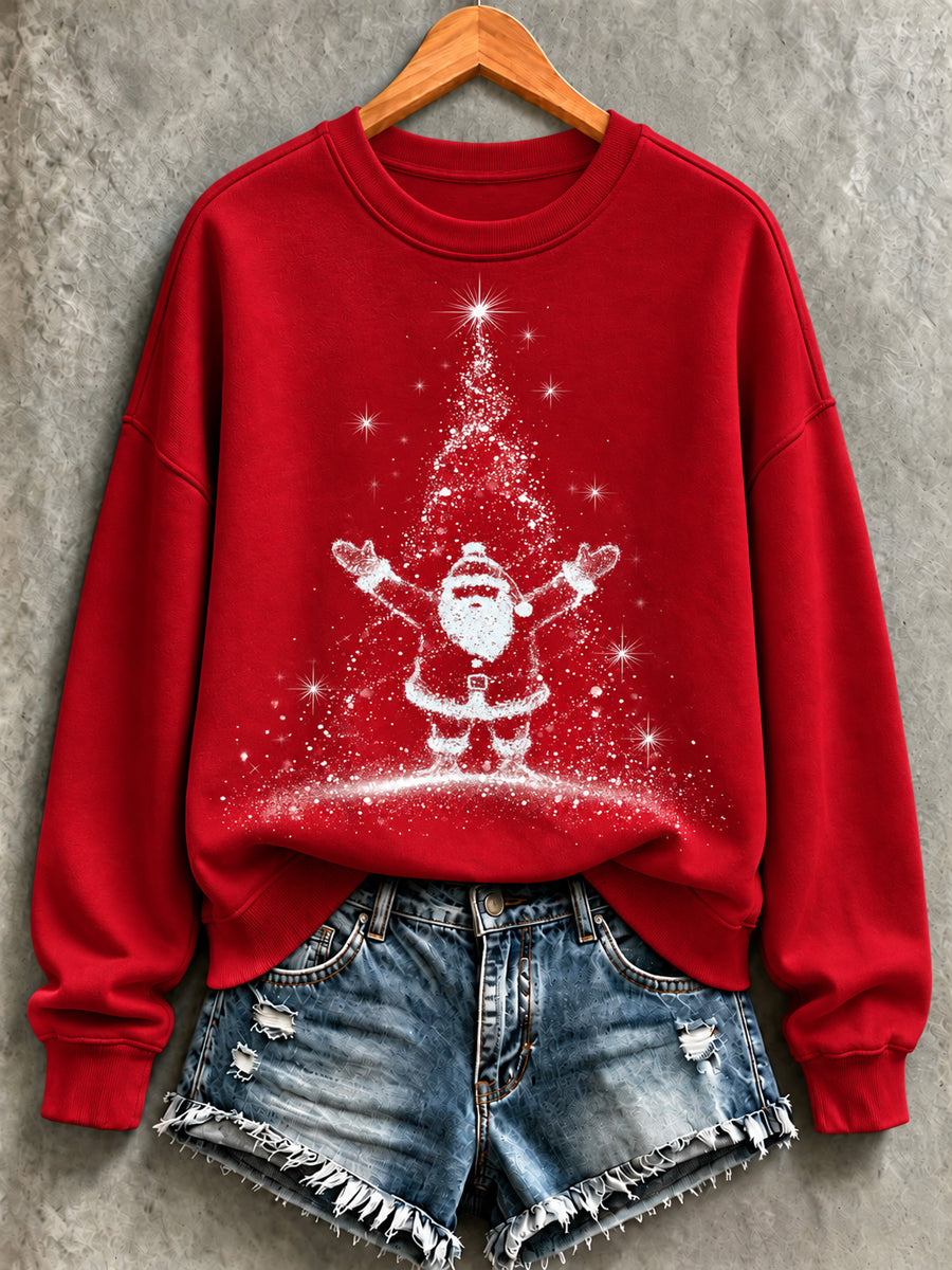 Women's Christmas Print Sweatshirt