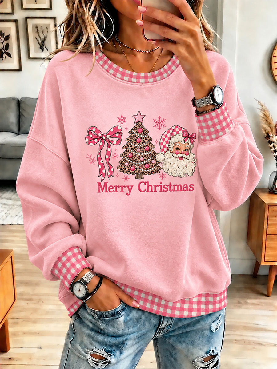 Women's Christmas Print Casual Sweatshirt